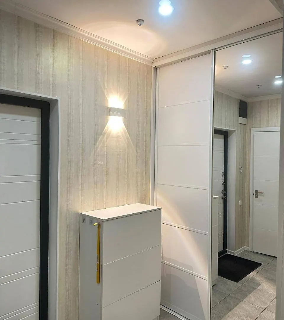 Apartmán Уютная 1-Комнатная Квартира В Жк Бакытты Омир Almaty Kazachstán